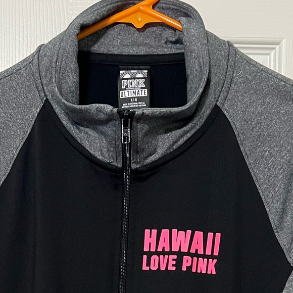 Victoria Secret Pink Ultimate Collection Hawaii Half Zip Track Jacket & Leggings - Picture 9 of 13
